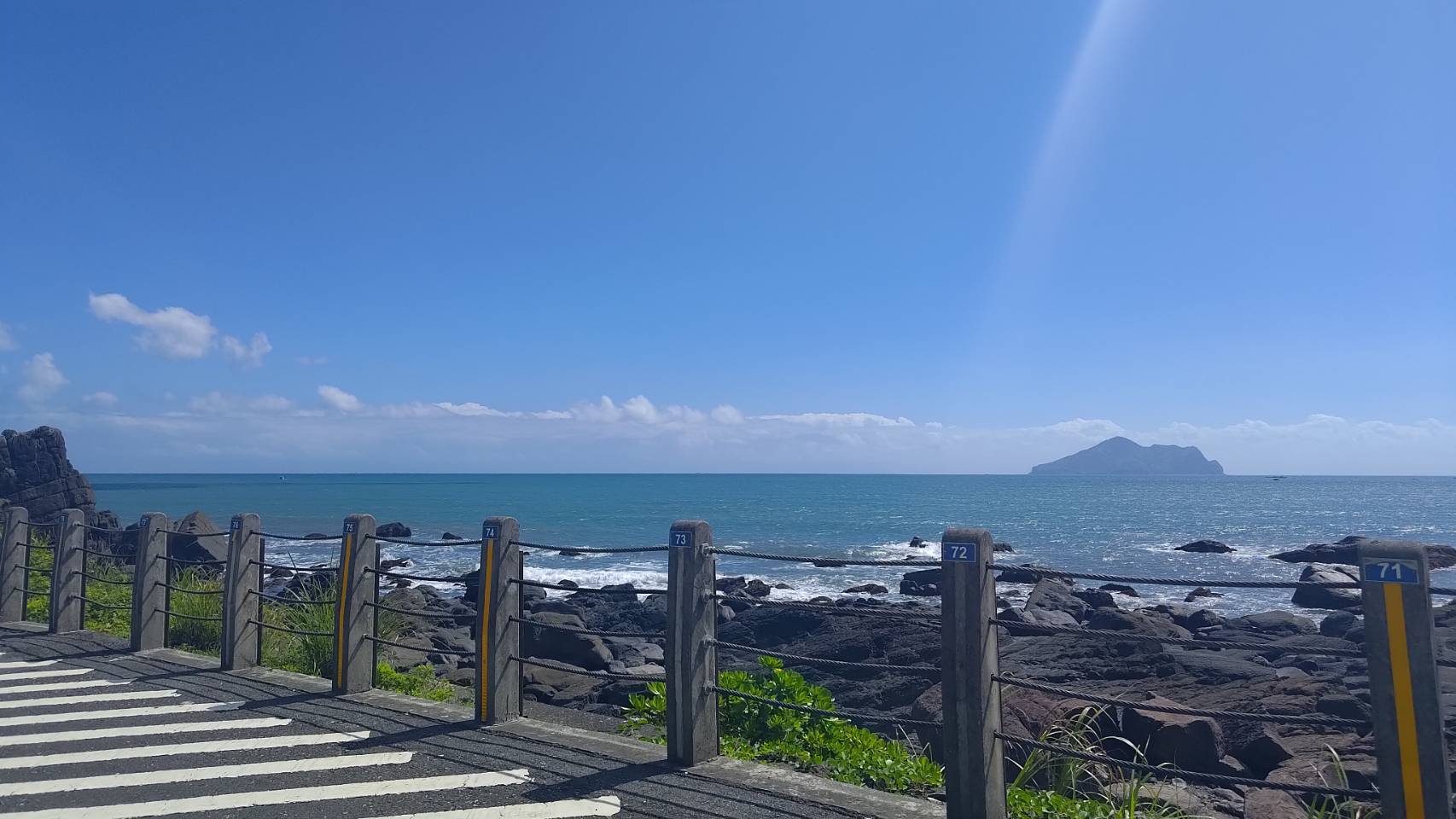 Ocean view on provincial highway No. 2